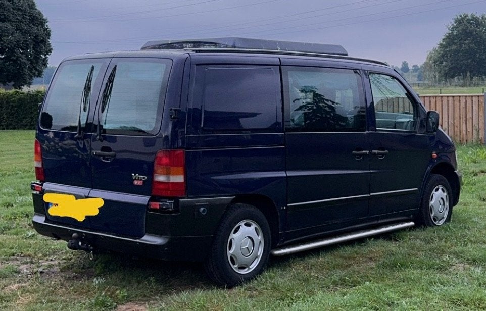 Camper Bus Mercedes-Benz Vito AUTOMAAT MET APK!, Caravans en Kamperen, Automaat, Buscamper of Camperbus, Elektrische ramen, Tot en met 2