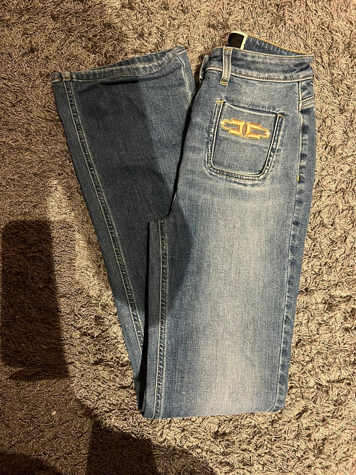 Elisabetta Franchi Jeans 25 met unieke details, Ophalen of Verzenden, Zo goed als nieuw, W27 (confectie 34) of kleiner, Elisabetta Franchi