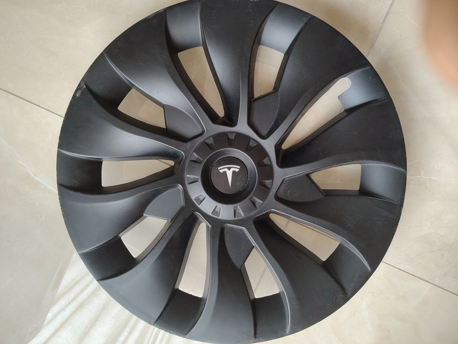 20 inch used Tesla wheel cap: single piece, Ophalen, Gebruikt