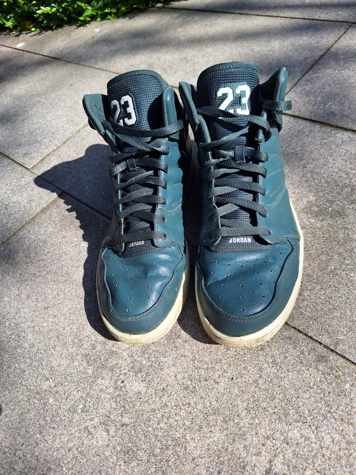 Jordan 23 Sneakers Maat 46 Groen, Overige kleuren, Ophalen of Verzenden, Sneakers of Gympen, Gedragen