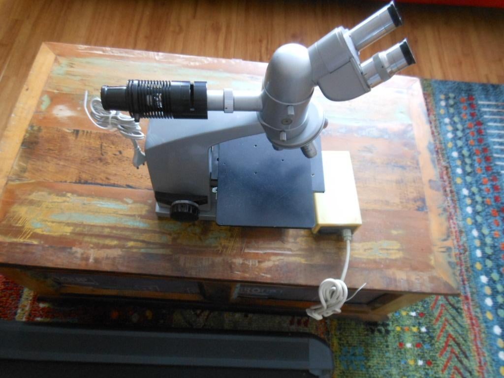 Metallurgische microscoop, Ophalen of Verzenden, Gebruikt