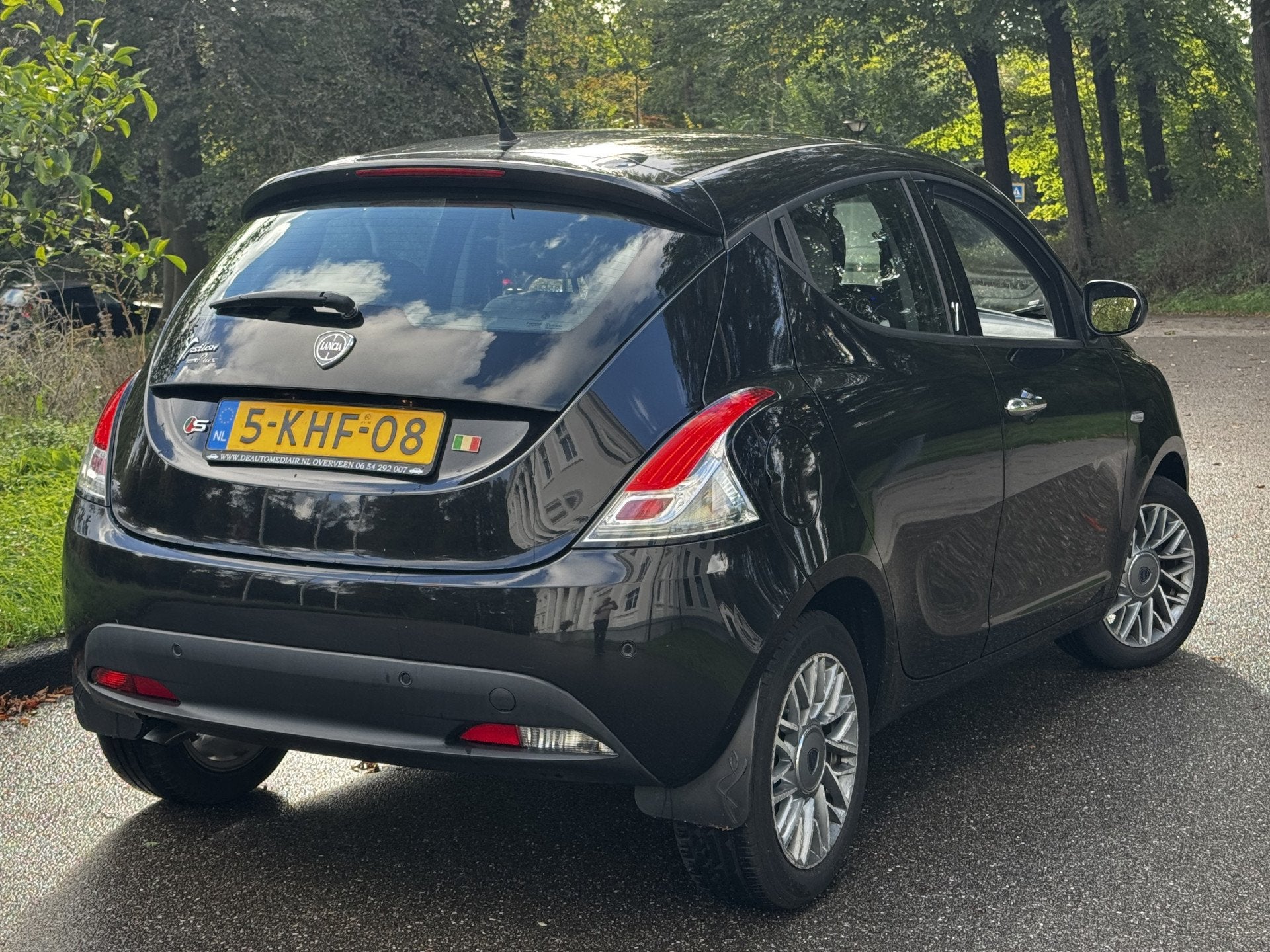 Lancia Ypsilon 0.9 TwinAir S, 1E EIG !, 1:26 (bj 2013), Auto's, Voorwielaandrijving, Euro 5, 86 pk, Zwart