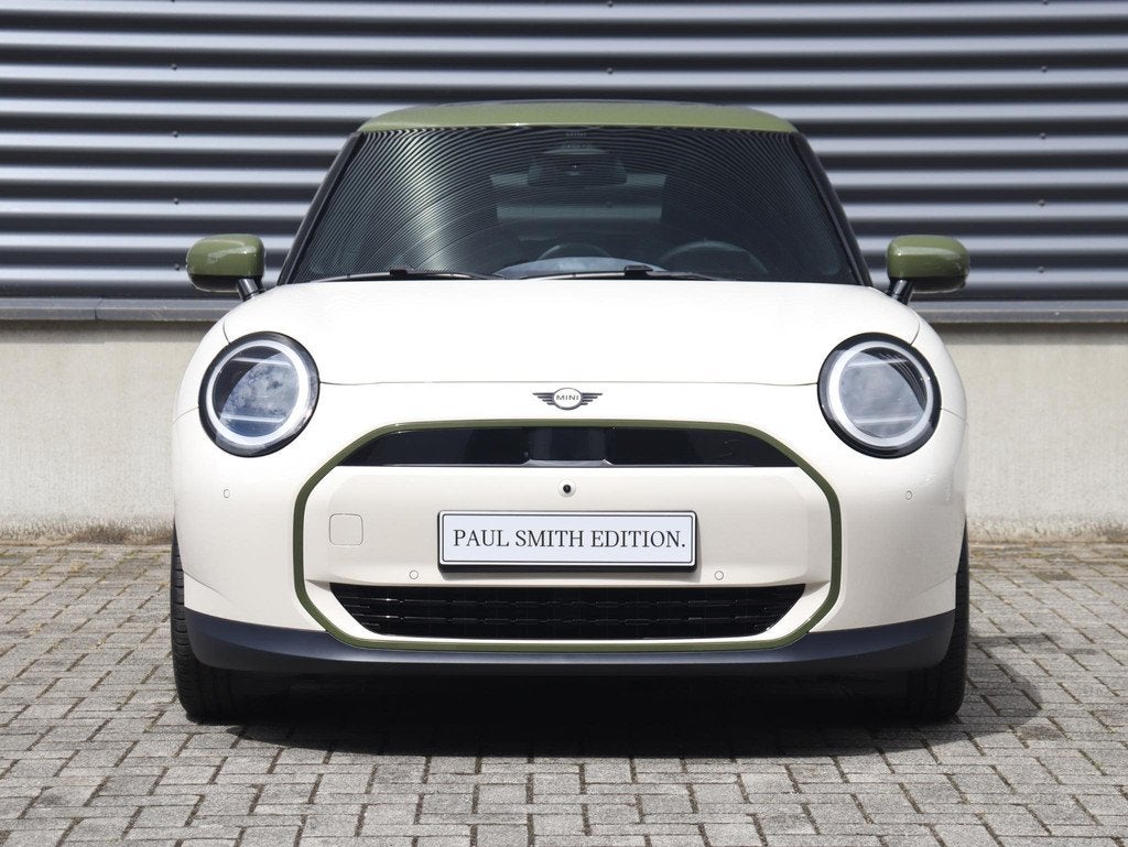 MINI Cooper SE Paul Smith Edition Pakket XL, Auto's, Mini, Stof, 4 stoelen, Nieuw, Blauw
