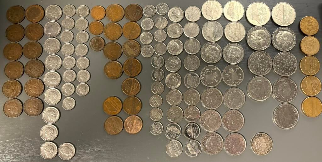 Gulden Rijksdaalder Kwartje Dubbeltje Stuiver Cent, Verzenden, Koningin Beatrix, 1 gulden