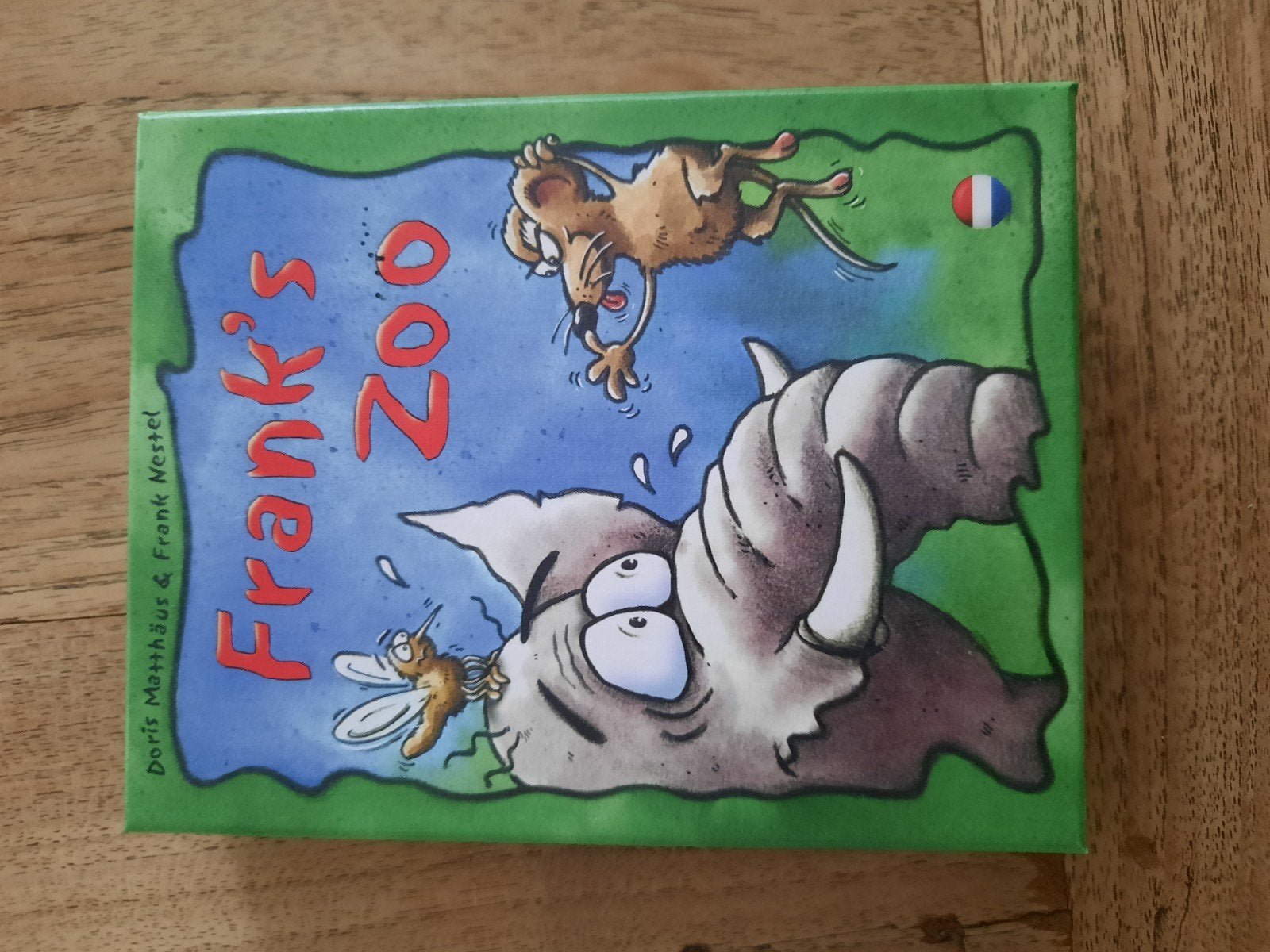 Frank's Zoo Kaartspel - Leuk voor het hele gezin!, Hobby en Vrije tijd, Drie of vier spelers, Ophalen of Verzenden, Gebruikt, Asmodee The Netherlands