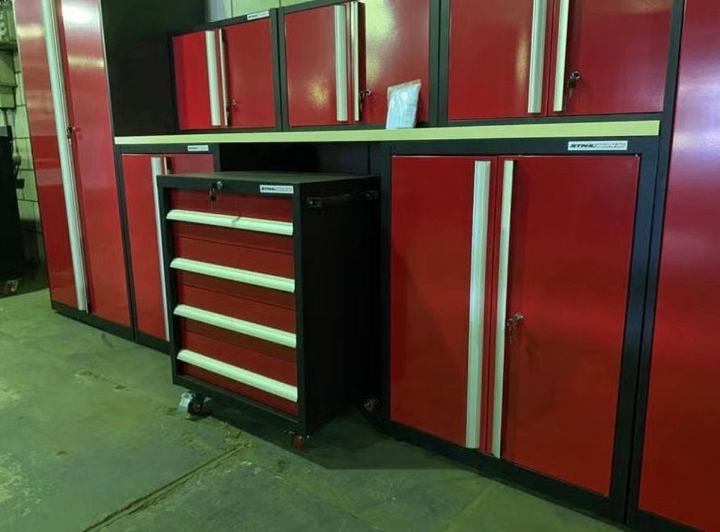 werkplaats inrichting 405 x 202 incl gereedschapswagen nieuw, Ophalen, Nieuw