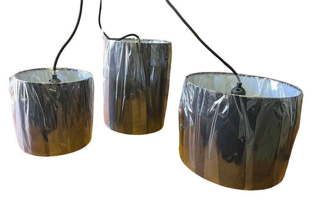 Hanglamp 3 stuks, Huis en Inrichting, Lampen | Hanglampen, Ophalen, Nieuw, Kunststof, Minder dan 50 cm