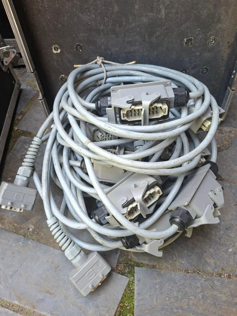 6 x Harting 16 splitter, Ophalen, Gebruikt, Apparatuur