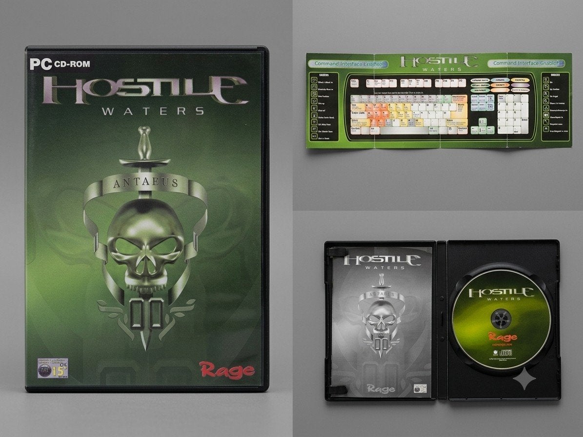 Hostile Waters: Antaeus Rising (PC, 2001) - 100% Compleet, Gebruikt, 1 speler, Ophalen of Verzenden, Strategie en Constructie