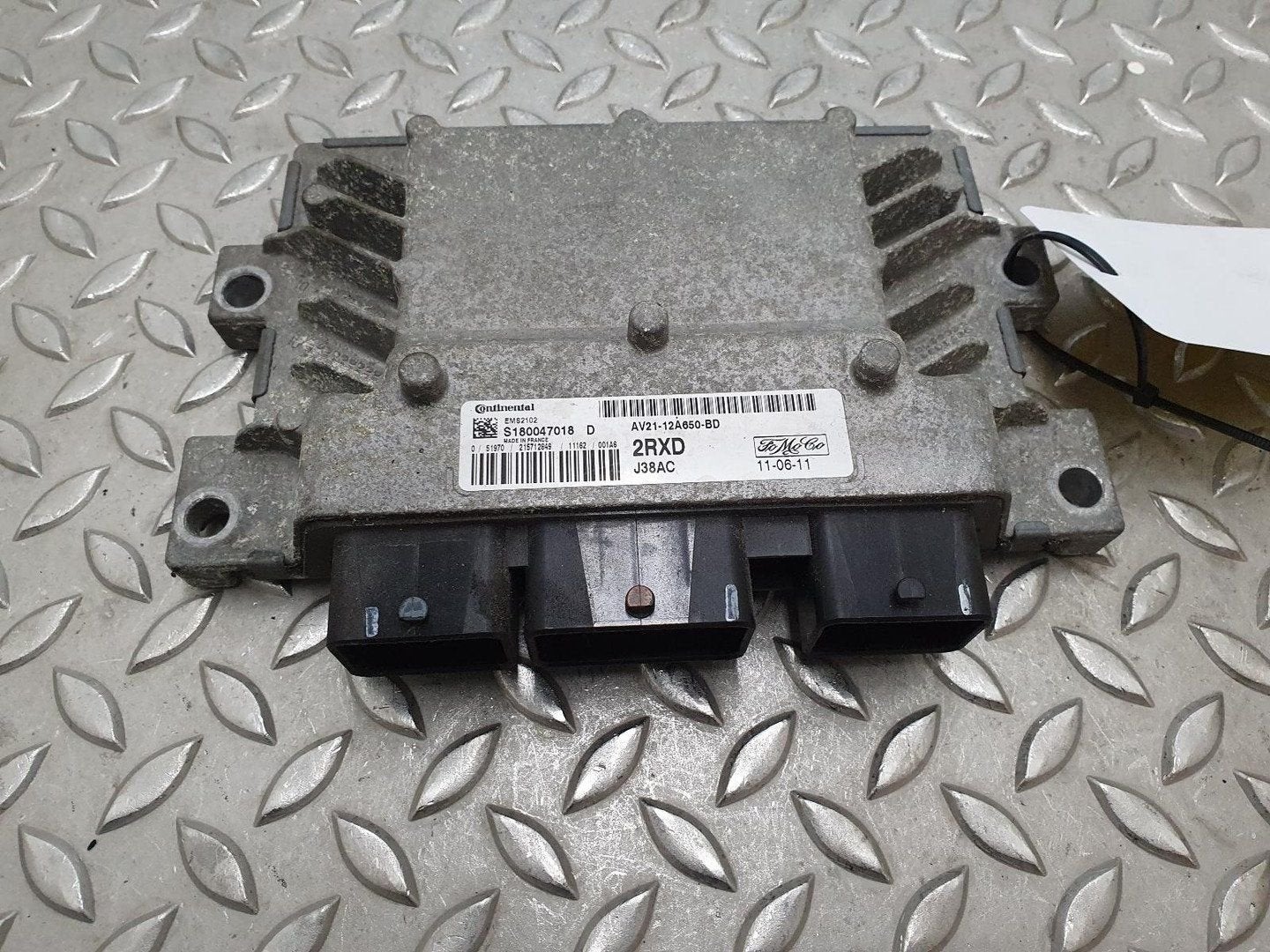 FORD FIESTA 1.25 Limited COMPUTER ECU AV2112A650BD 2012, Gebruikt, -, -, Ophalen of Verzenden