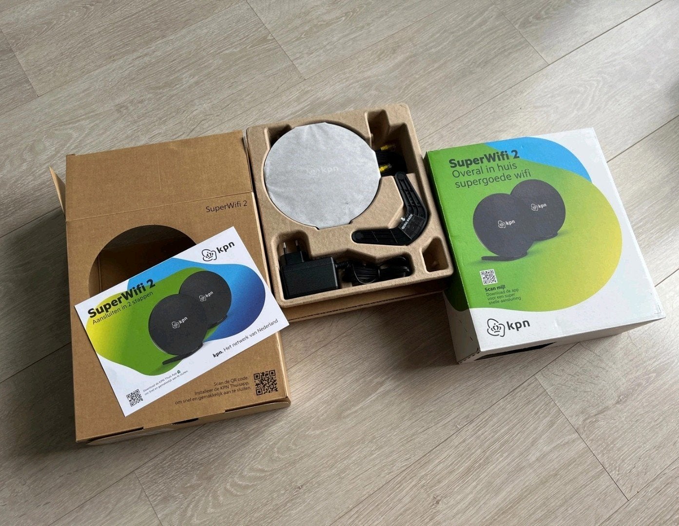 KPN SuperWifi 2 - Overal in huis supergoede wifi, Computers en Software, WiFi-versterkers, Ophalen of Verzenden, Nieuw, KPN