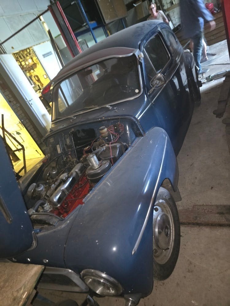 Volvo 544 1964 Blauw, Voorwielaandrijving, 4 cilinders, Blauw, 1006 kg