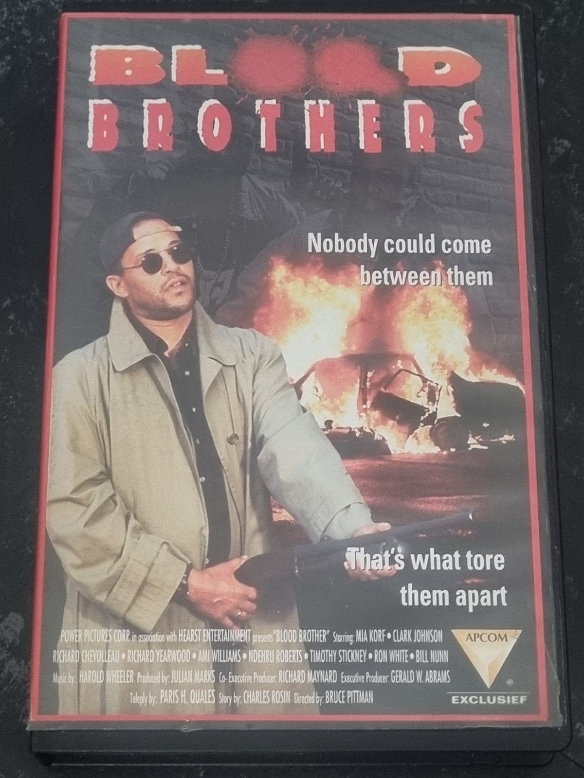 Blood Brothers VHS - Thriller uit 1994, Vanaf 16 jaar, Nederlands ondertiteld, Ophalen of Verzenden, Thrillers en Misdaad