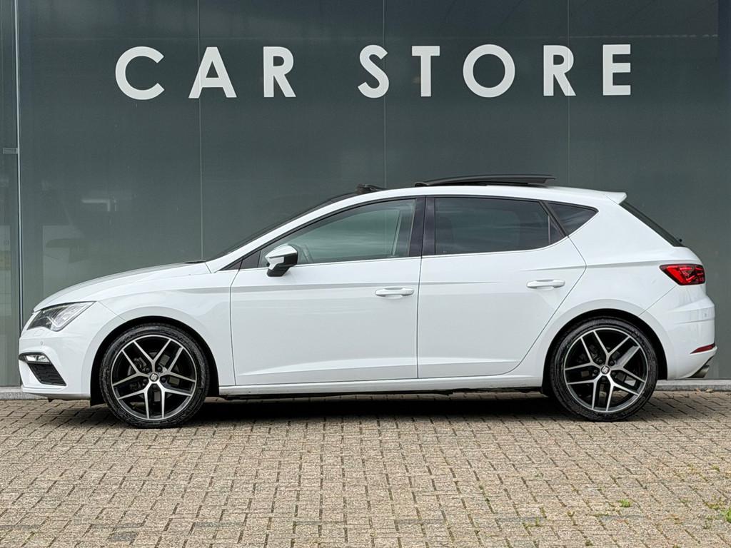 Seat Leon 1.5 TSI FR PANORAMADAK CAMERA 1E EIGENAAR, 4 cilinders, Leon, 610 kg, Origineel Nederlands