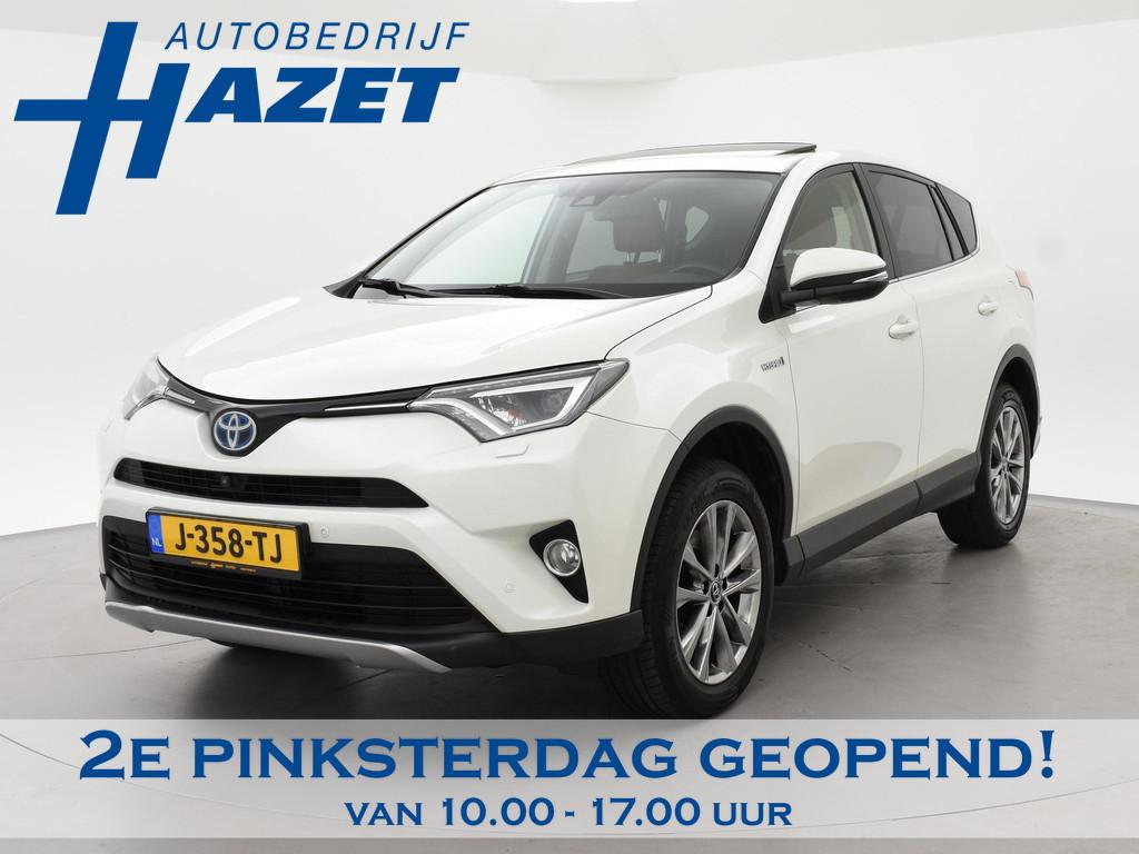 Toyota RAV4 2.5 HYBRID AWD EXECUTIVE + SCHUIFDAK | LEDER | T, Auto's, Automaat, Automatische klimaatregeling, Gebruikt, Euro 6