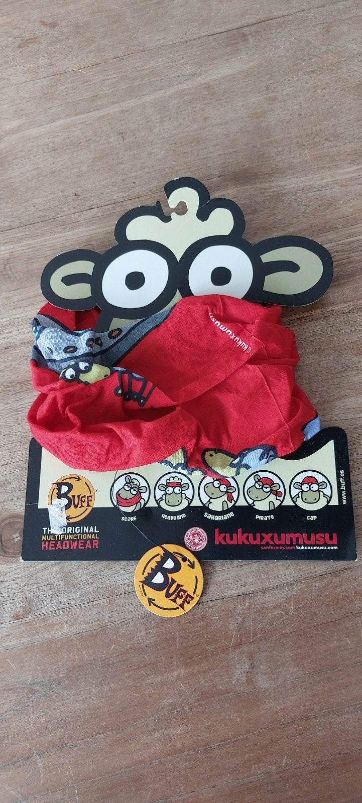 Buff Kukuxumusu voor kinderen Multifunctionele Hoofdband, Kleding | Dames, Hoeden en Petten, Hoed, Nieuw, Buff, One size fits all