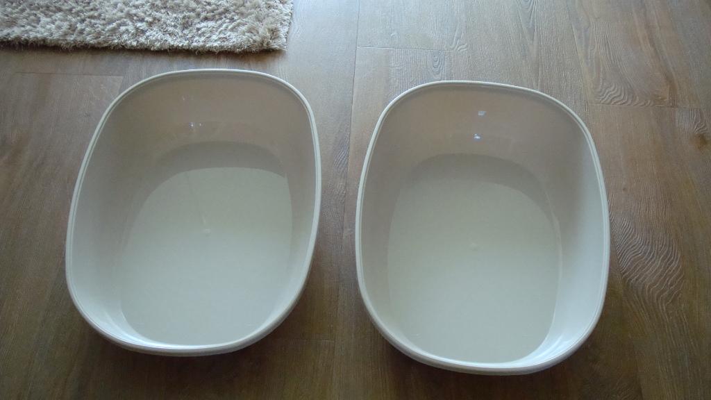 2 kleine open kattenbakken NIEUW, Dieren en Toebehoren, Kattenbakken, Ophalen of Verzenden, Nieuw, Open