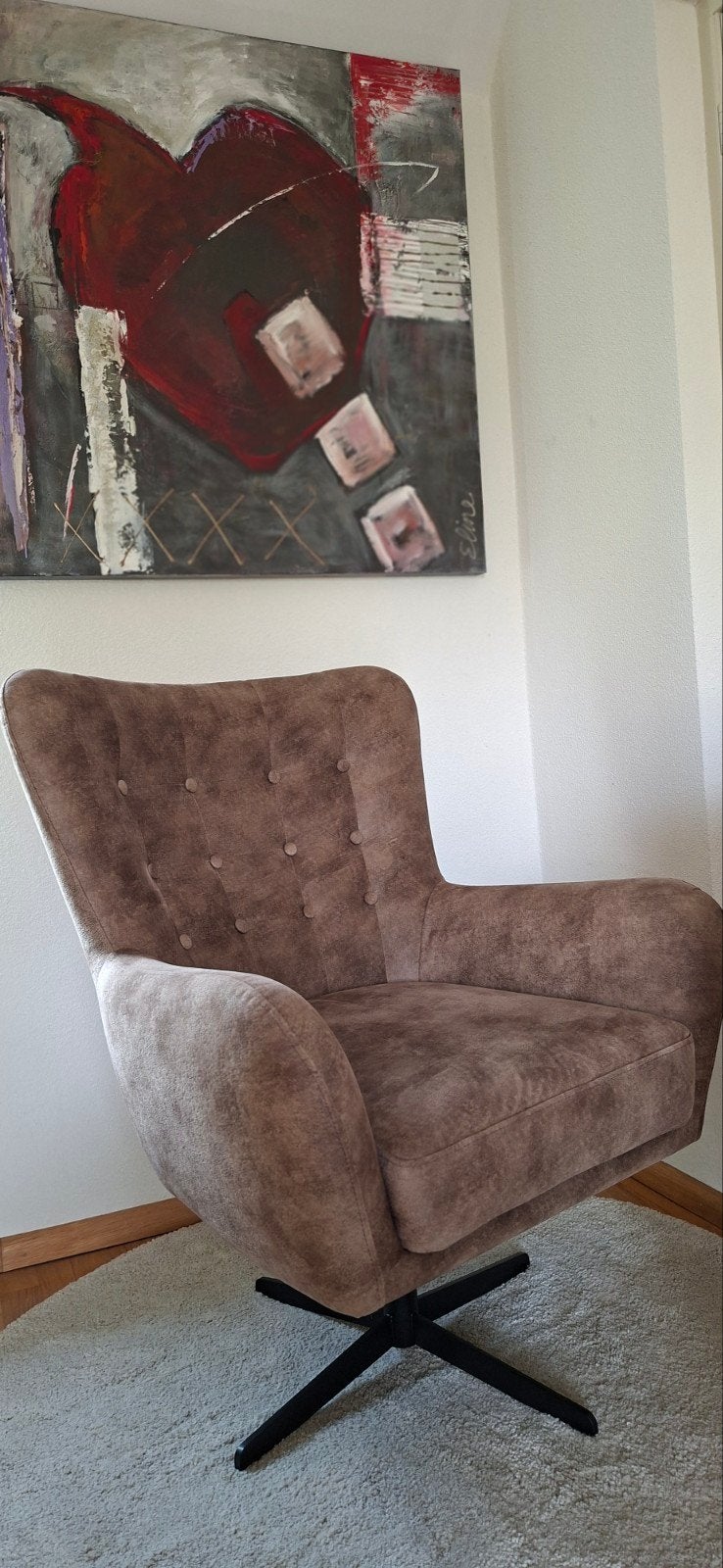 UrbanSofa Flynn fauteuil - Zo goed als nieuw, Huis en Inrichting, Ophalen, Modern, Comfortabel, 75 tot 100 cm, Zo goed als nieuw