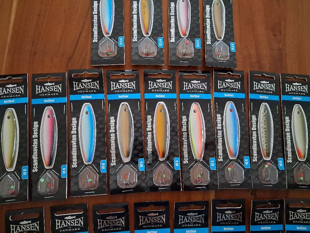 HANSEN Zeeforel/Zeebaars kunstaas...Hotshot...veel kleuren!, Watersport en Boten, Hengelsport | Zeevissen, Tinstraat, Overige typen