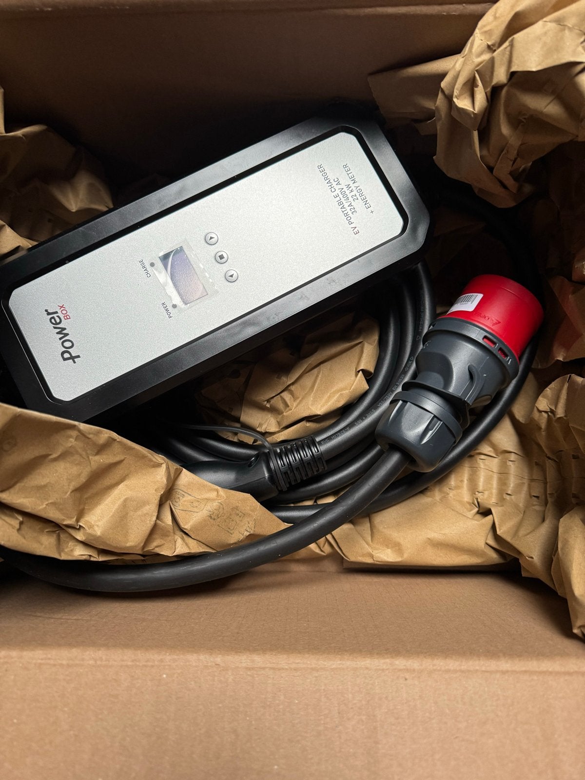 Draagbare EV Laadkabel Type 2 met CEE stekker, Ophalen of Verzenden, Nieuw, Laadkabel