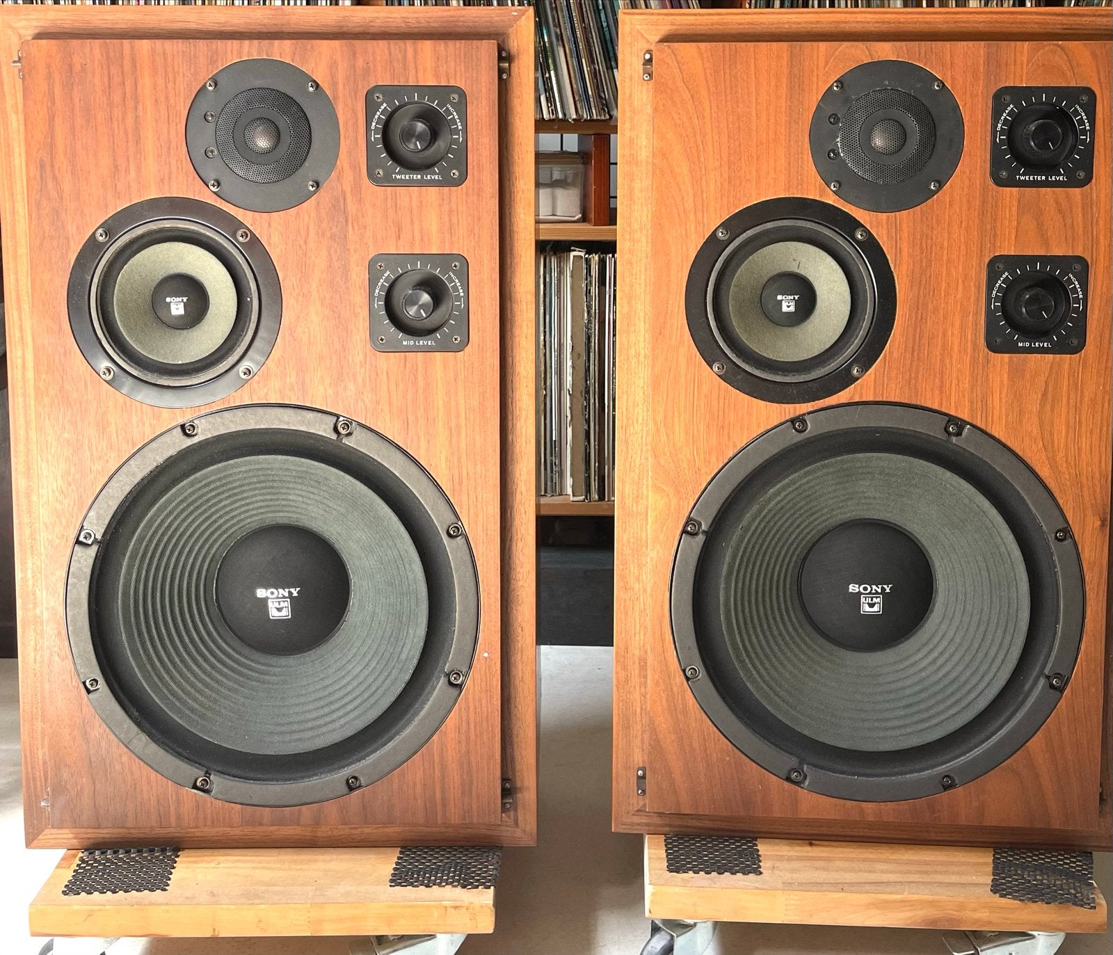 Sony SS-7300 Vintage Speakerset - Krachtig Geluid, Ophalen, Stereo speakers, Gebruikt, 60 tot 120 watt