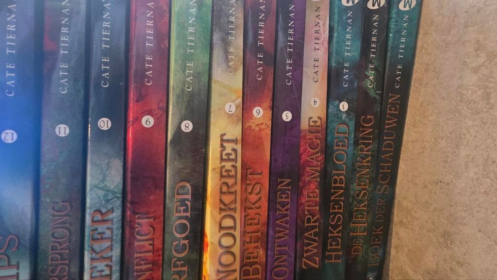 Wicca collectie Cate Tiernan - 12 boeken (mist 3), Boeken, Ophalen of Verzenden, Zo goed als nieuw, Cate tiernan