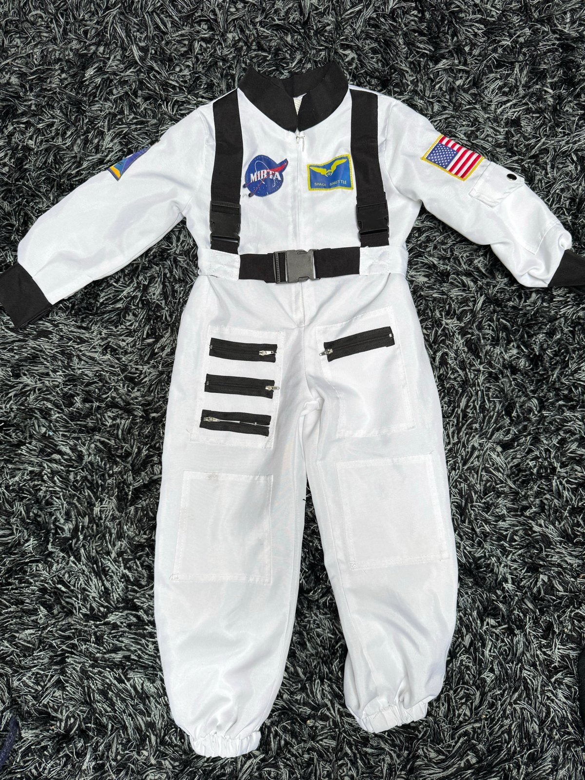 Astronaut Verkleedpak Maat 98-110, Kinderen en Baby's, Ophalen of Verzenden, Gebruikt, 110 t/m 116, Jongen of Meisje