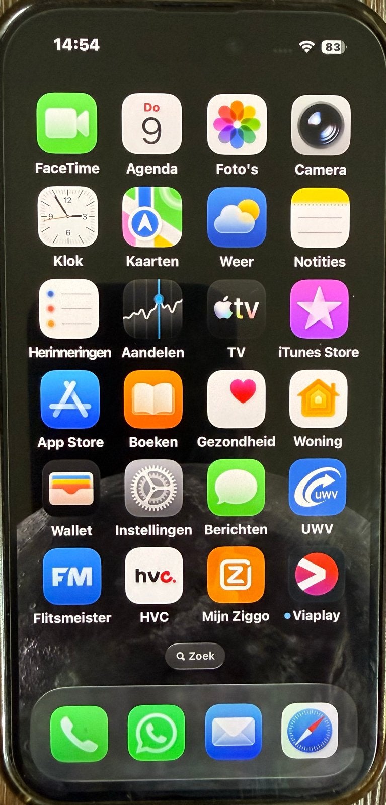 iPhone 14 Pro 128GB Zwart - 2 jaar oud., Telecommunicatie, Mobiele telefoons | Apple iPhone, Ophalen, Zwart, Zo goed als nieuw