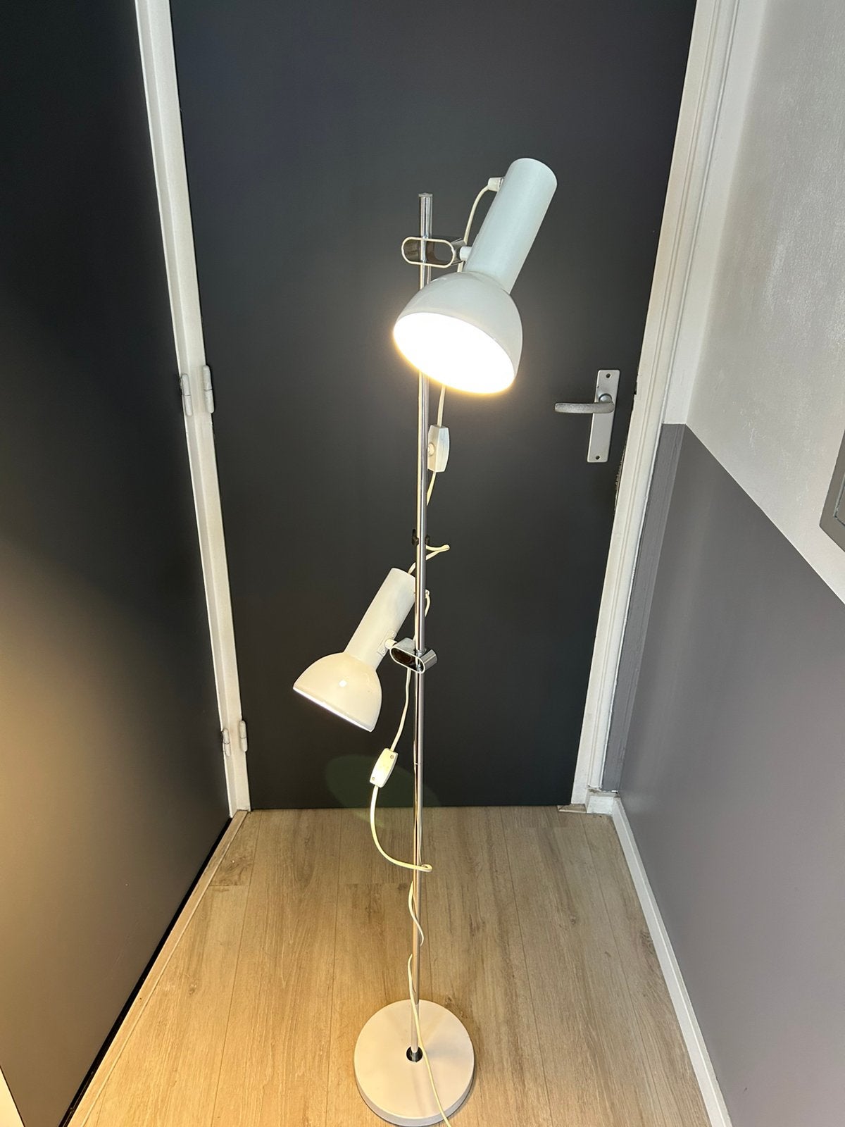Jaren 70 staande lamp, Huis en Inrichting, Ophalen, Zo goed als nieuw, 150 tot 200 cm