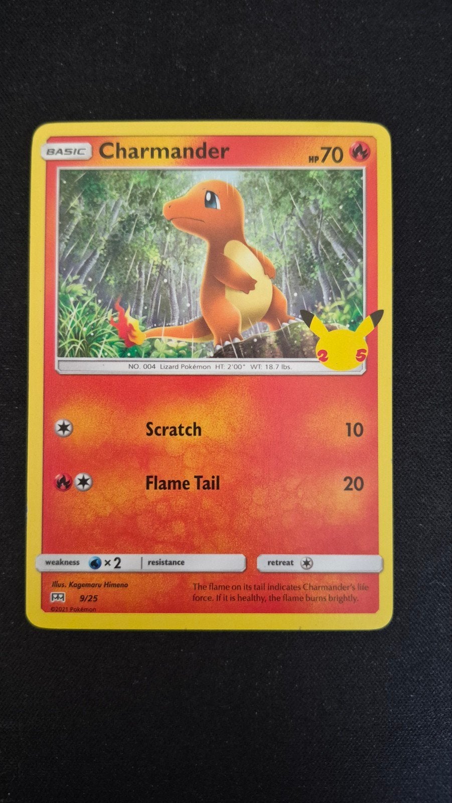 Charmander 9/25 – McDonald's 25th Anniversary Promo, Ophalen of Verzenden, Zo goed als nieuw