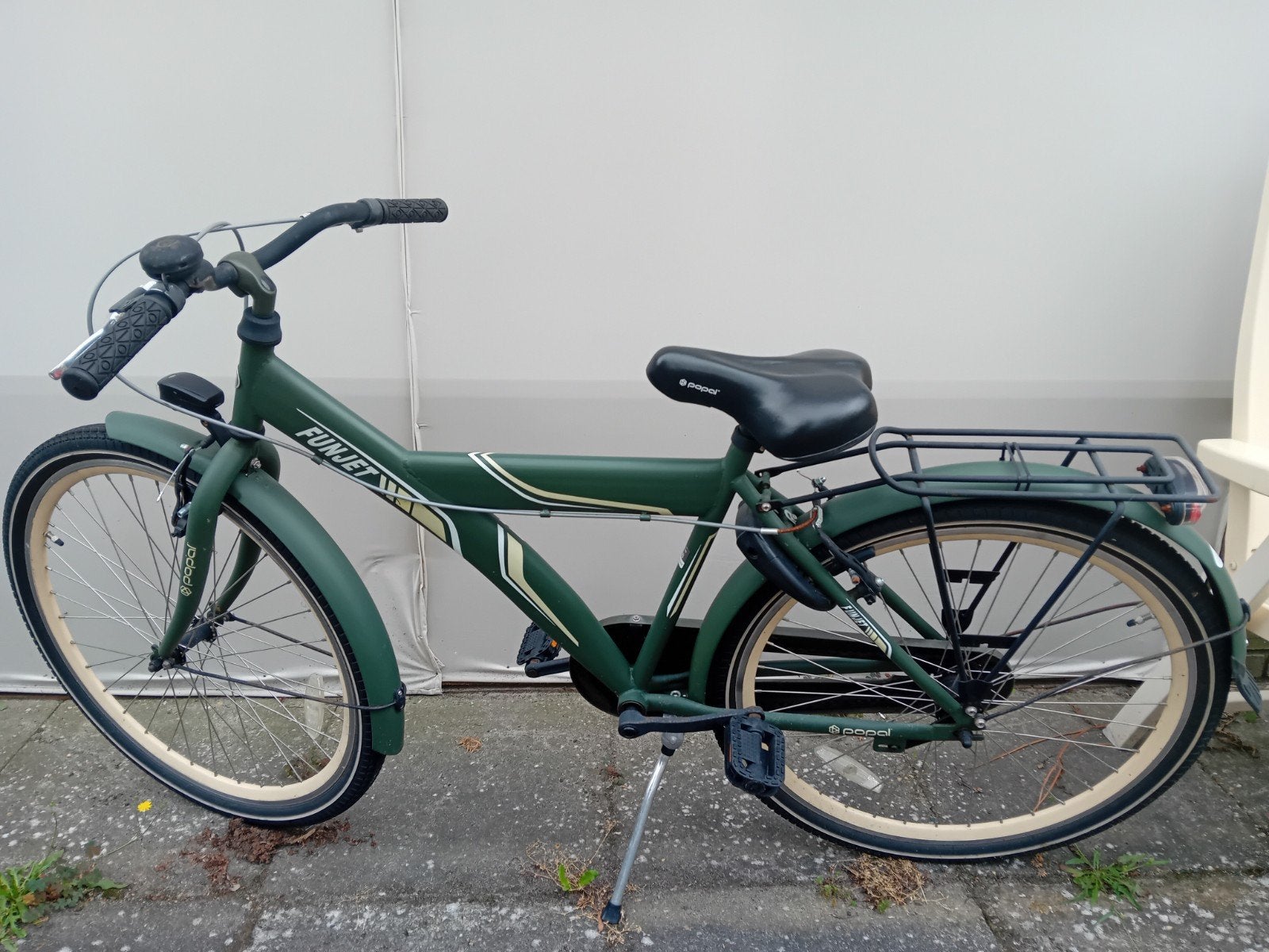 Popal Funjet Kinderfiets 26 inch - Groen, Minder dan 49 cm, Ophalen, Gebruikt, Overige merken