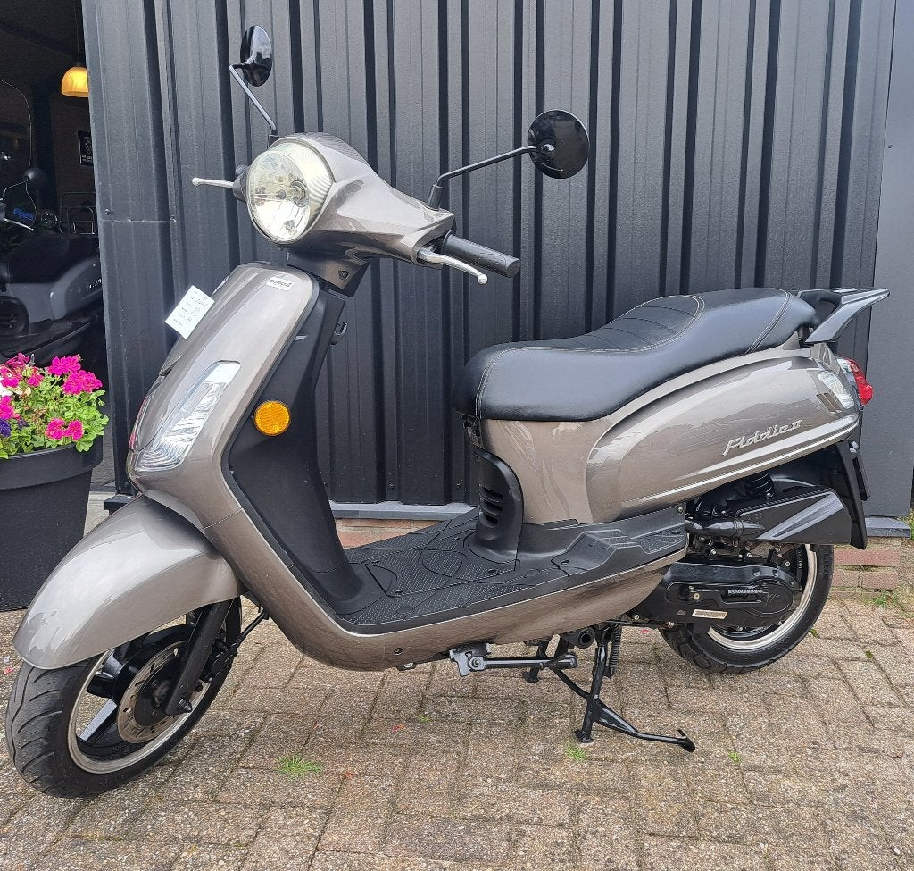 Sym Fiddle II bromscooter, Iron Grey, Ophalen, Nieuw, Benzine, Fiddle