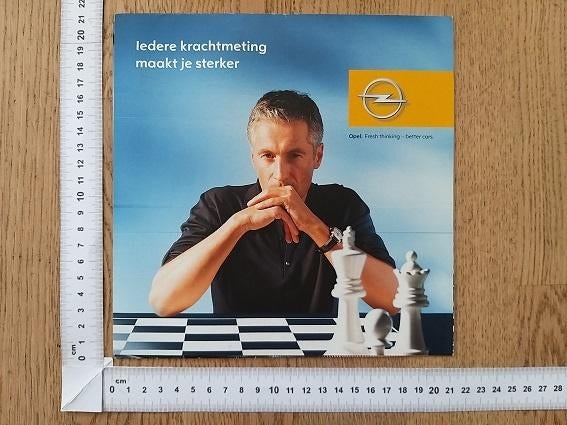 Opel Vectra folder 2003, Ophalen of Verzenden, Gelezen, Opel