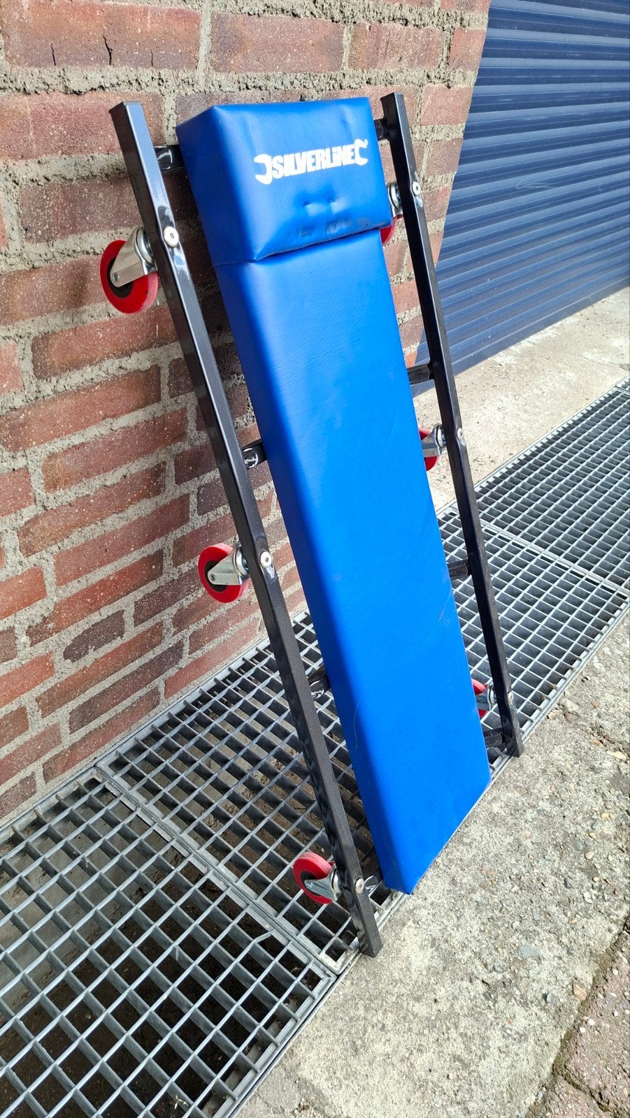 Silverline Werkplaats Ligkar / Montagebed, Auto diversen, Ophalen, Zo goed als nieuw