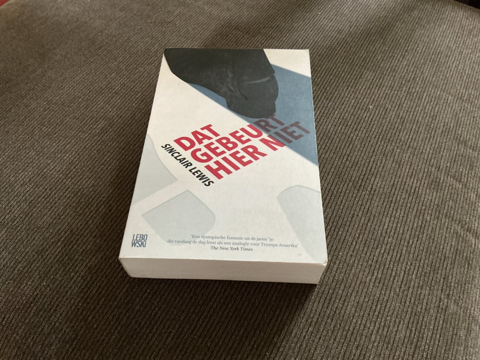 Dat Gebeurt Hier Niet - Sinclair Lewis (Boek), Boeken, Romans, Zo goed als nieuw, Nederland, Ophalen of Verzenden