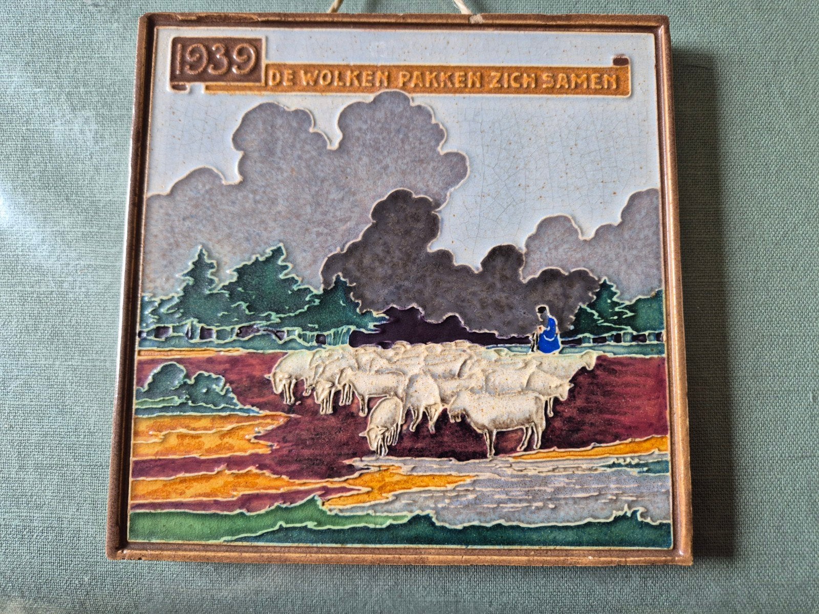 Tegel van West Raven uit 1939, Ophalen of Verzenden