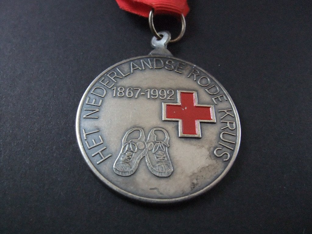 Nederlandse Rode Kruis Jubileum Wandeltocht, medaille, Ophalen of Verzenden, Overige materialen