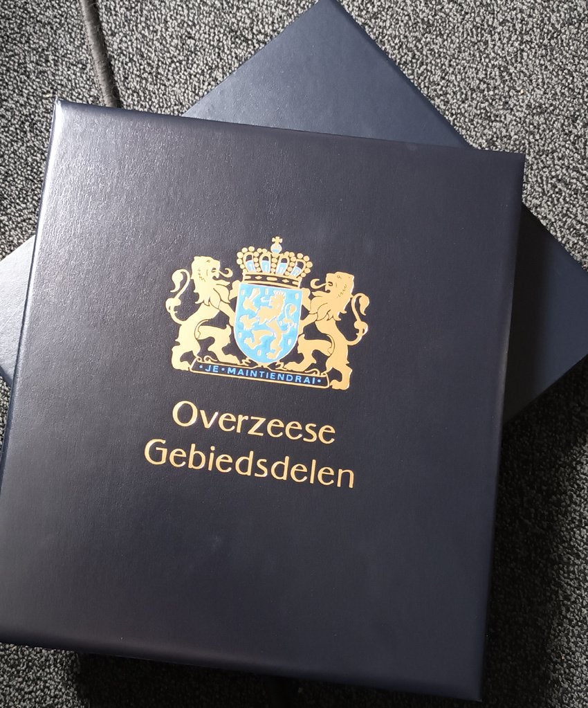 DAVO luxe album Overzeese Gebiedsdelen IV, Ophalen of Verzenden, Verzamelalbum
