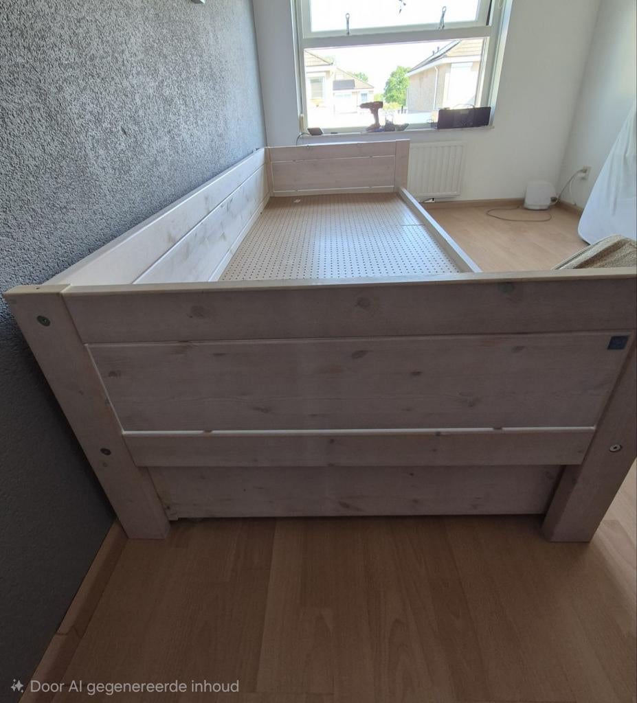 Lifetime bedbank 90x200 cm, Huis en Inrichting, Slaapkamer | Bedden, Ophalen, Gebruikt, 90 cm, Eenpersoons