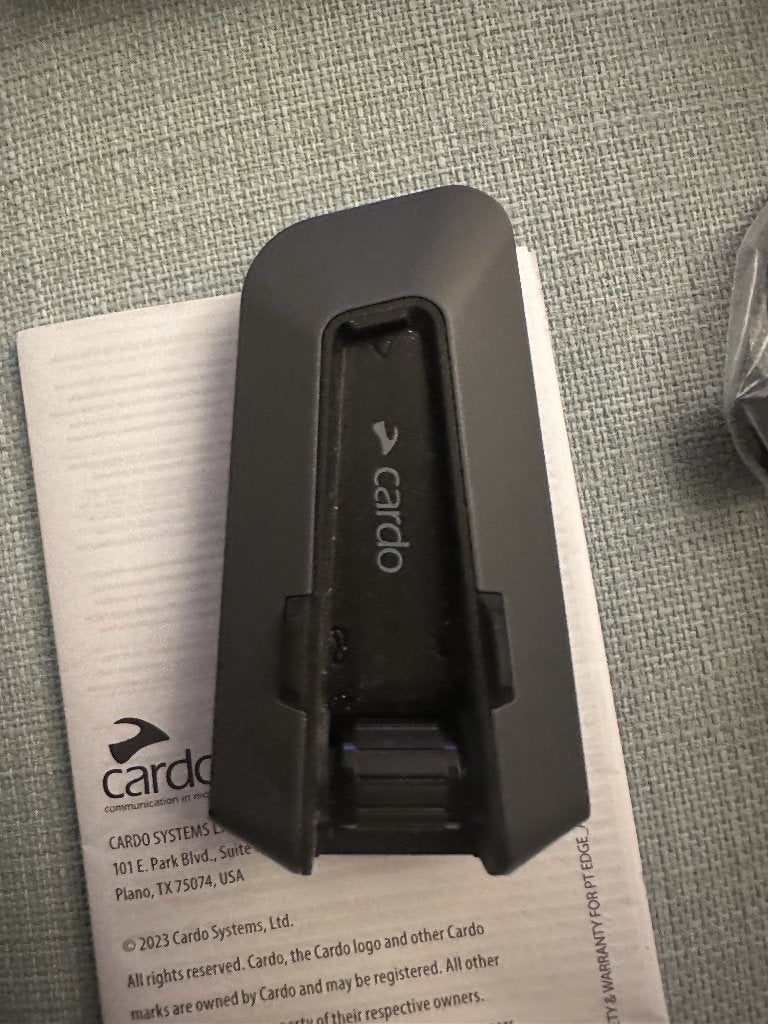Cardo Packtalk Edge, Motoren, Accessoires | Overige, Verzenden, Zo goed als nieuw