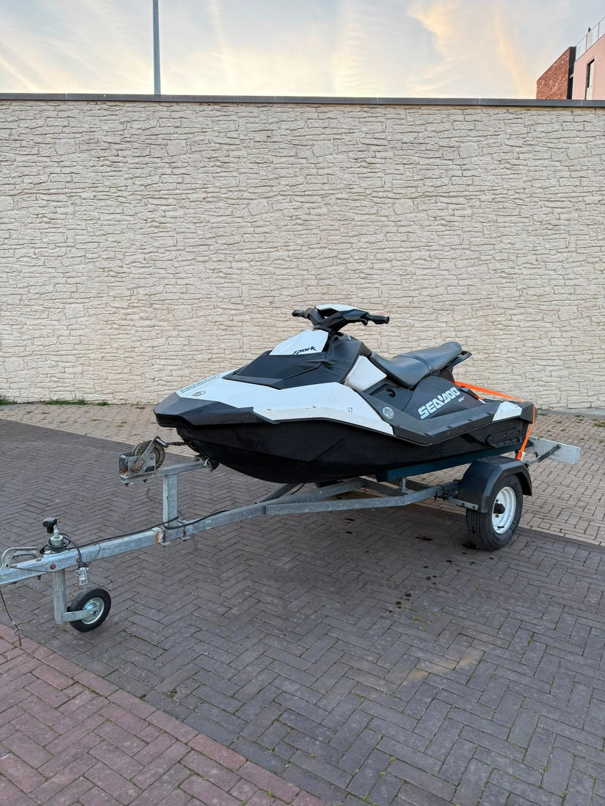 Seadoo spark 3 upp 72 uur!, Ophalen, Zo goed als nieuw, Benzine, 70 tot 120 pk