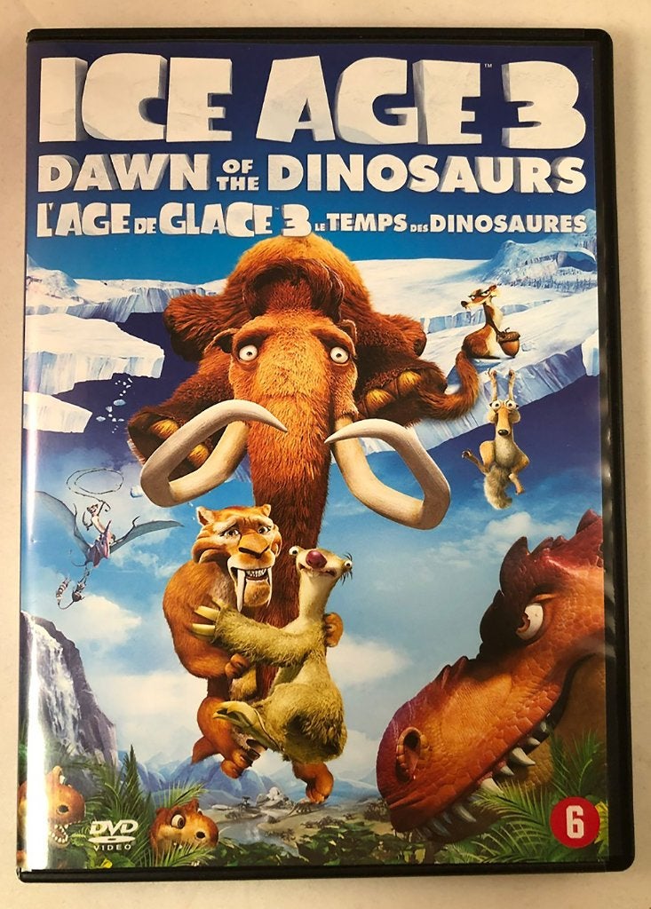 Ice Age 3 - Dawn of the Dinosaurs - grappig spannend, Inclusief doosje, Zo goed als nieuw, Dieren, Vanaf 6 jaar
