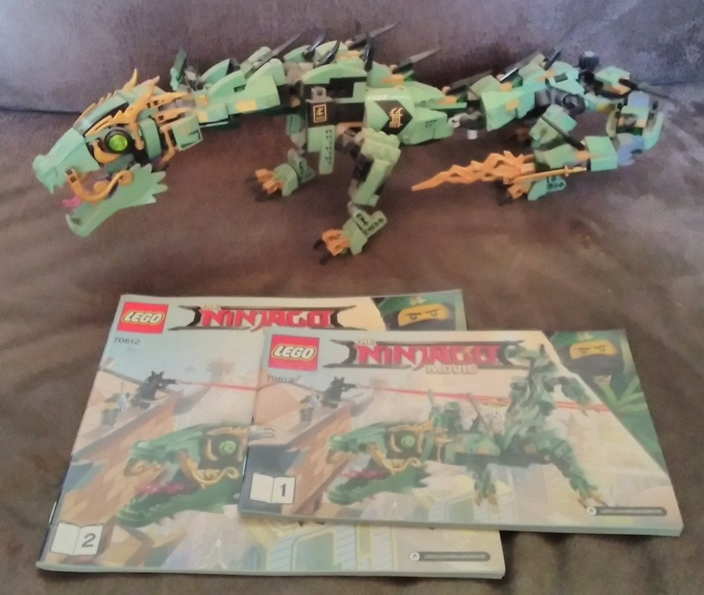 Lego Ninjago 70612 Green mech dragon zonder minifiguren, Verzamelen, Ophalen of Verzenden, Zo goed als nieuw