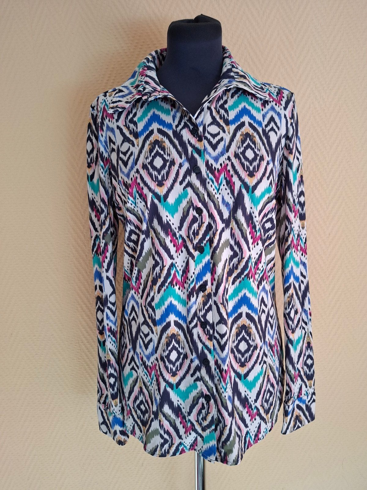 Studio Anneloes Travelstof Blouse - Maat S, Studio Anneloes, Meerkleurig, Ophalen of Verzenden, Zo goed als nieuw