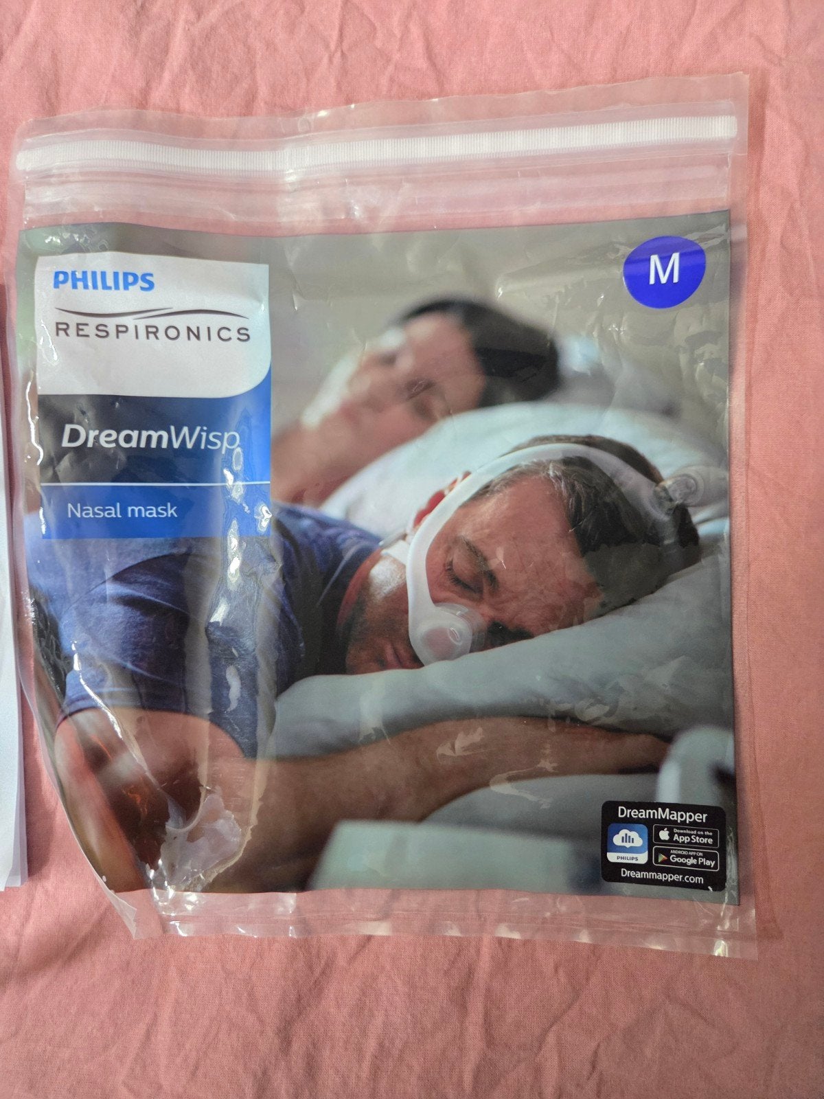 Philips DreamWisp Neusmasker M (Z.g.a.n.), Diversen, Ophalen of Verzenden, Gebruikt