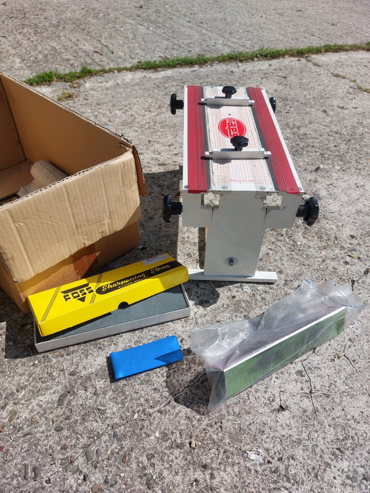 Raps slijpbankje incl. toebehoren, Doe-het-zelf en Verbouw, Gereedschap | Zaagmachines, Ophalen of Verzenden, 1200 watt of meer