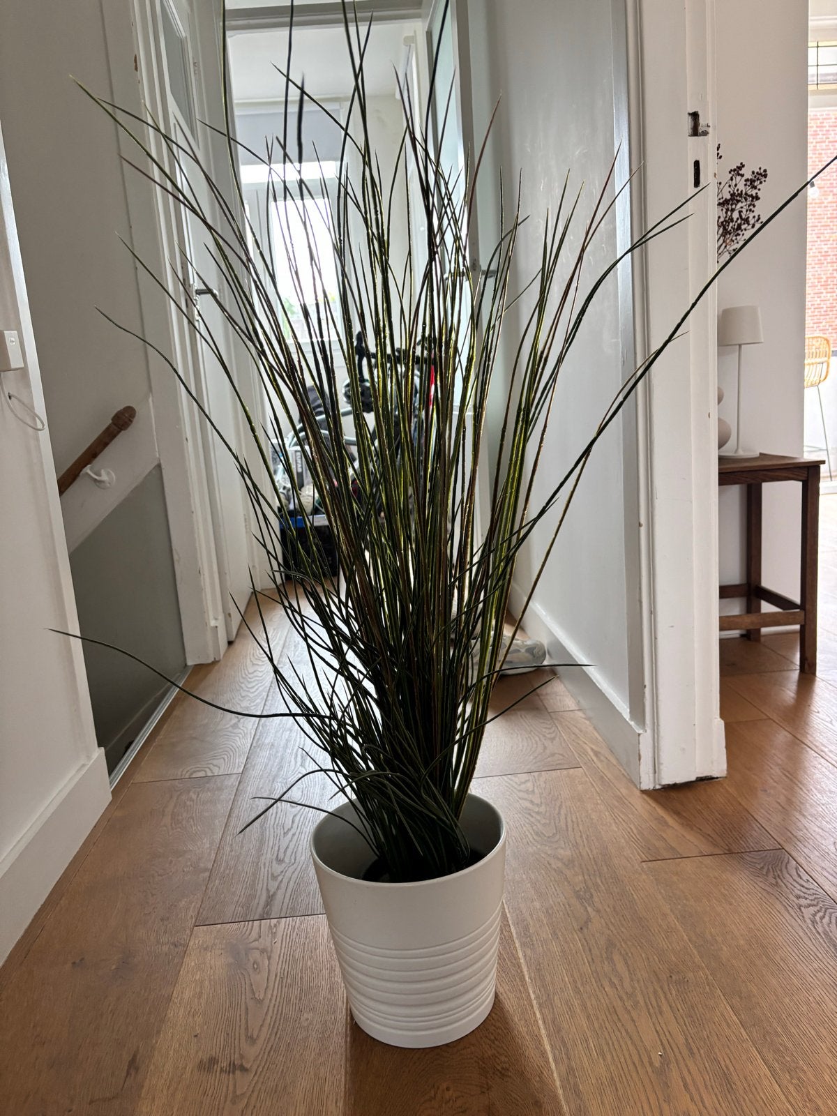 IKEA kunstplant in witte pot, Ophalen, Binnen, Groen, Kunstplant