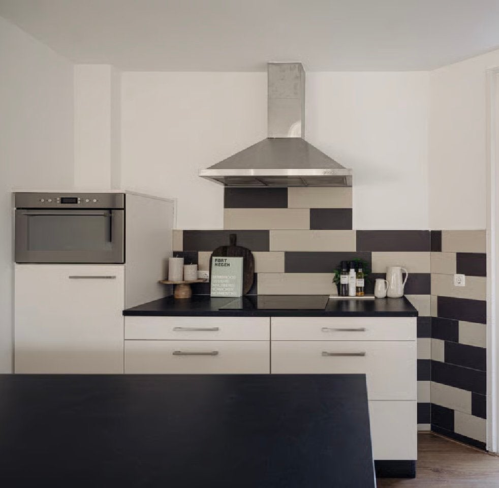 Complete maatwerk keuken met spoeleiland (Mekx)!, Ophalen, Gebruikt, Overige typen, Kunststof
