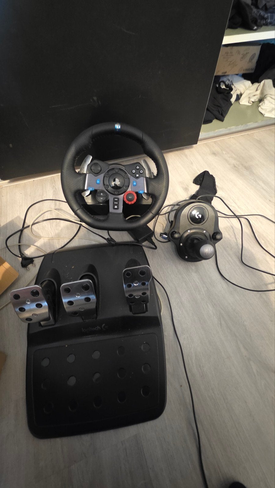 Logitech G29 Race Stuur met Schakelpook, Ophalen, Overige merken, Gebruikt