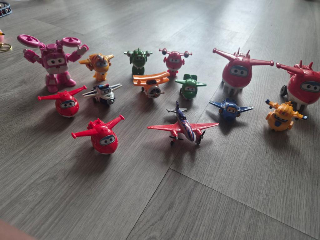 Super Wings vliegtuigen, Ophalen of Verzenden, Zo goed als nieuw